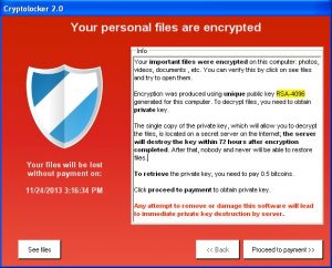 cryptolocker avviso