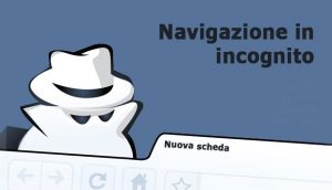 navigazione in incognito