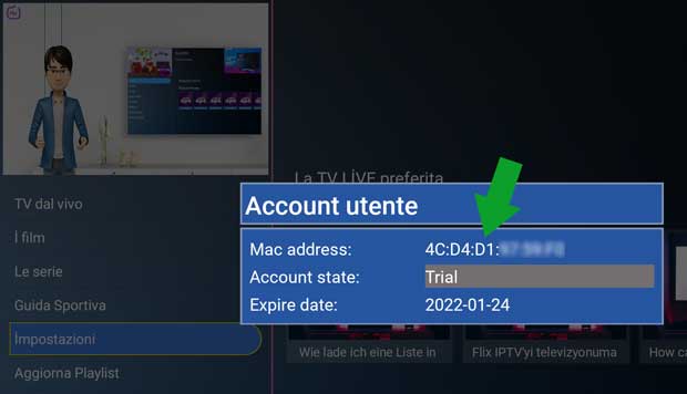 Mac Address Flix IPTV
