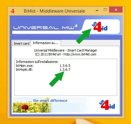 problema firma con bit4id middleware tab